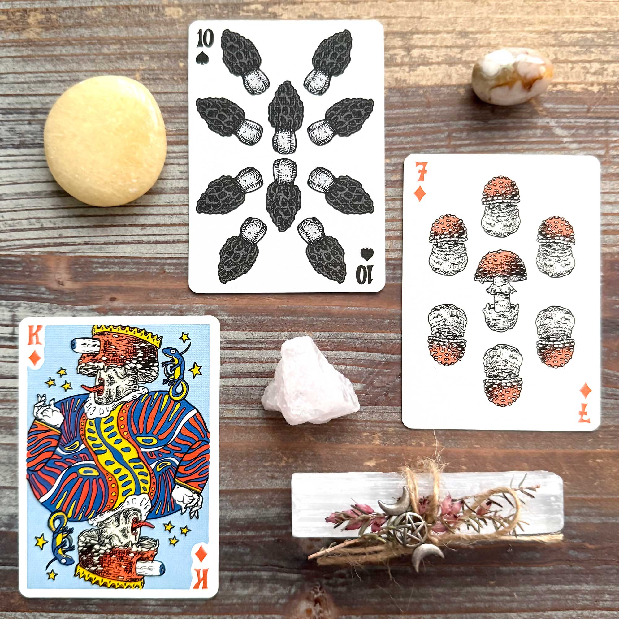 Cartomancy Reading with the Holy Shrump Sporelust! Playing Cards