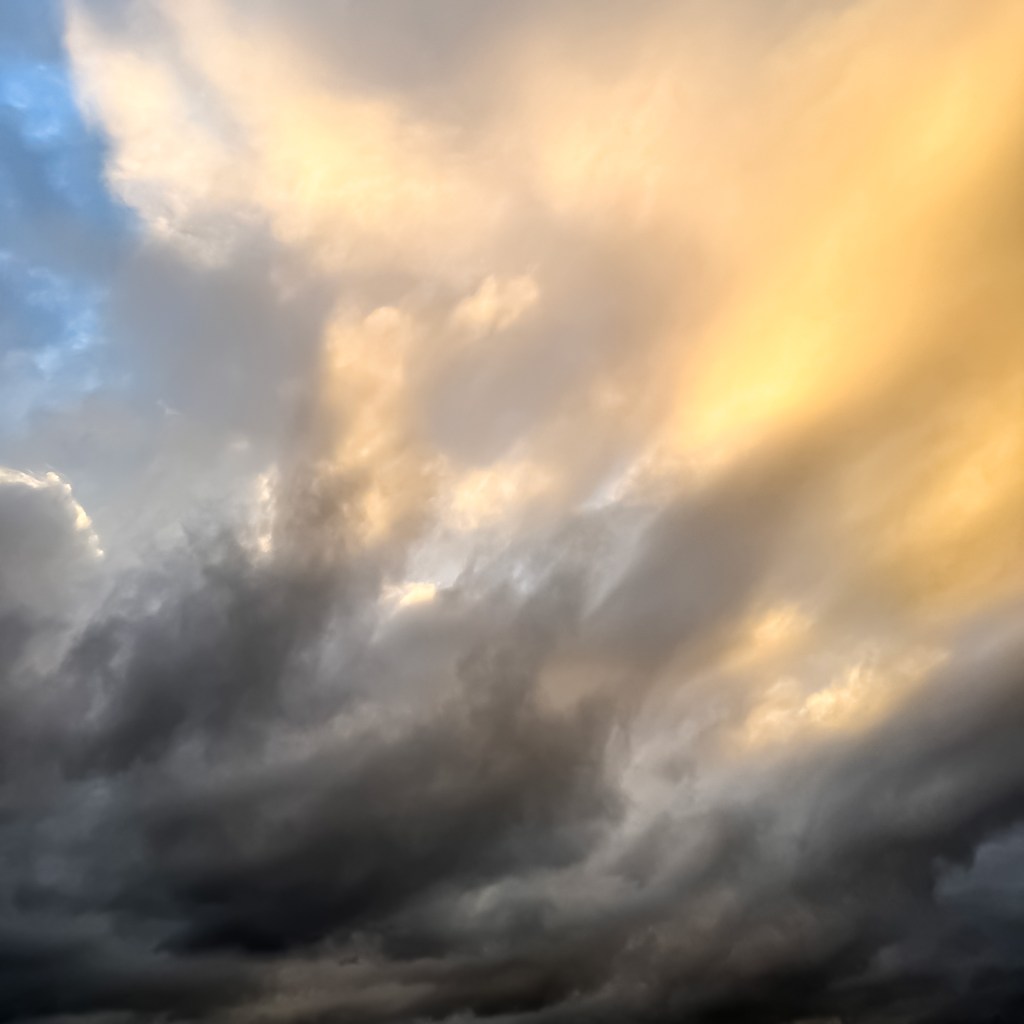 Storm Clouds at Sunset