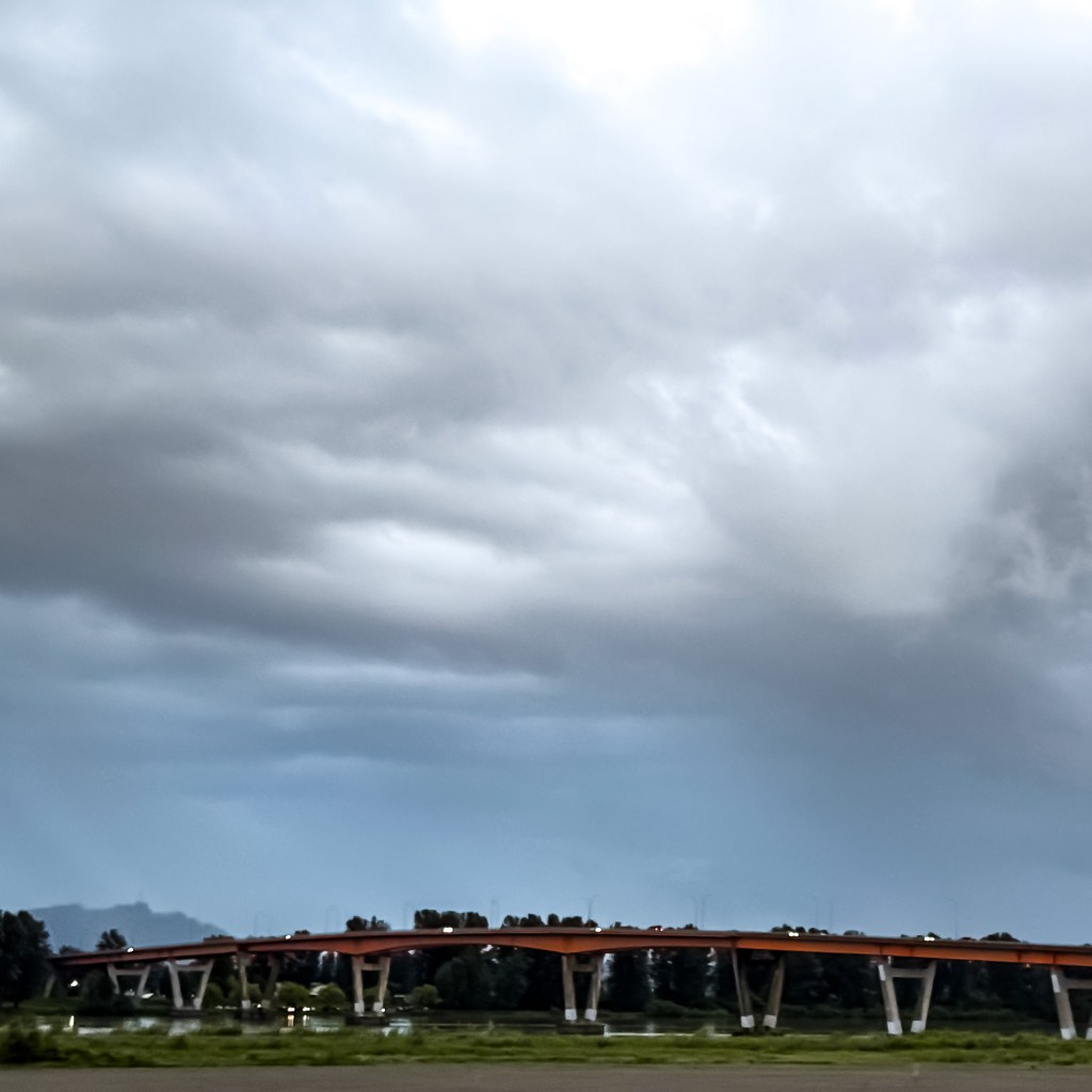 Vast Clouds over the Mission Bridge