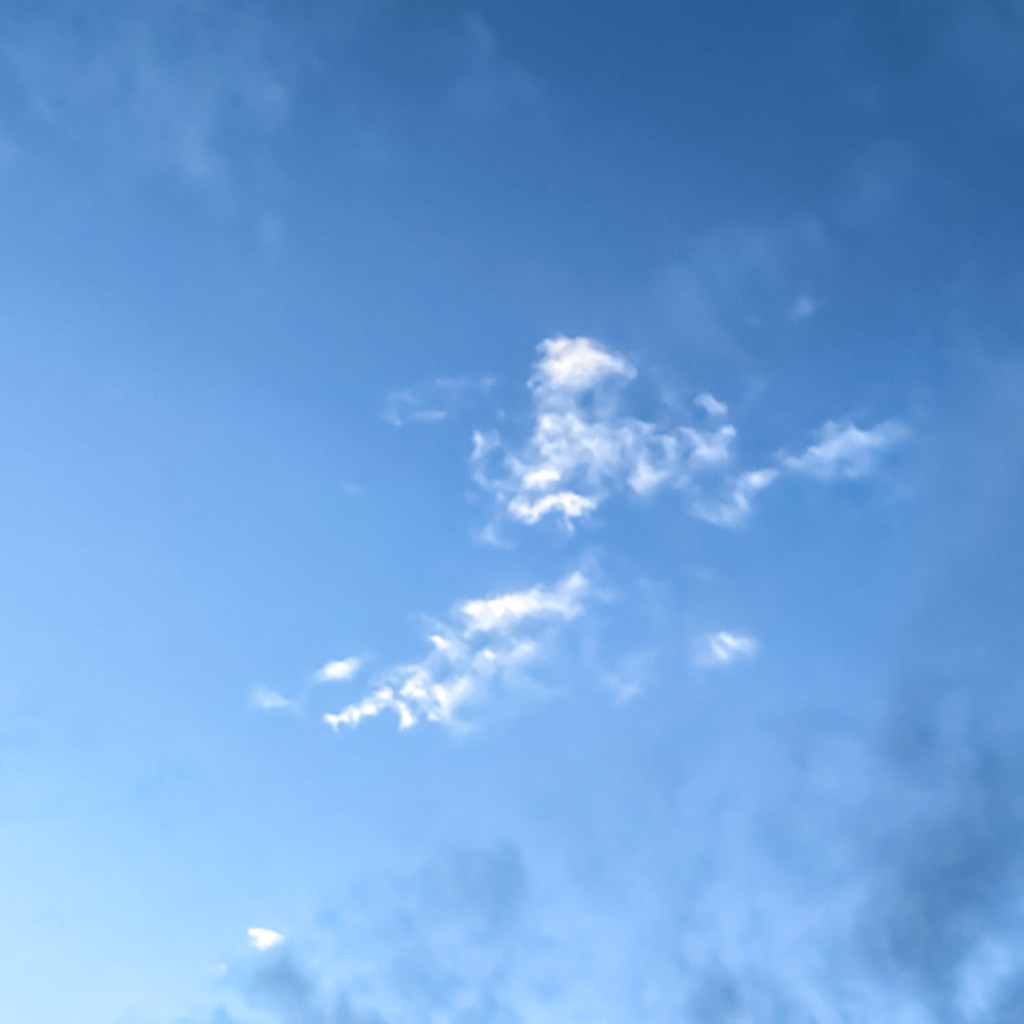 Lacy Clouds in a Blue Sky