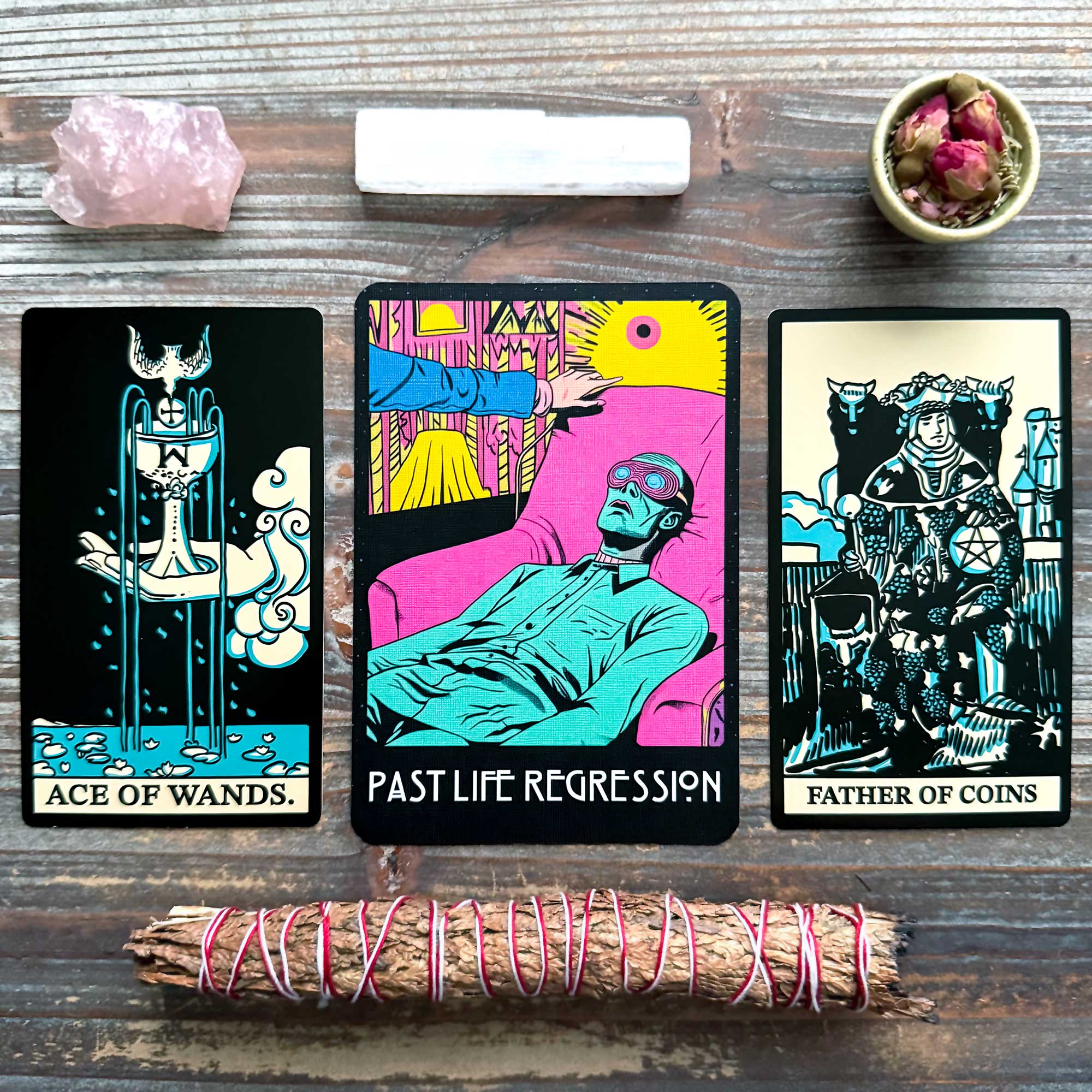Tarot Reading with The Traveler's Tarot and Contact Oracle