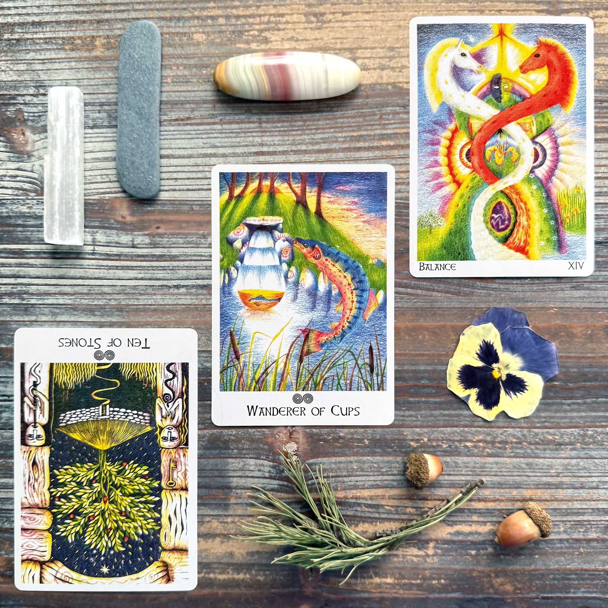 Tarot Reading with the Greenwood Tarot