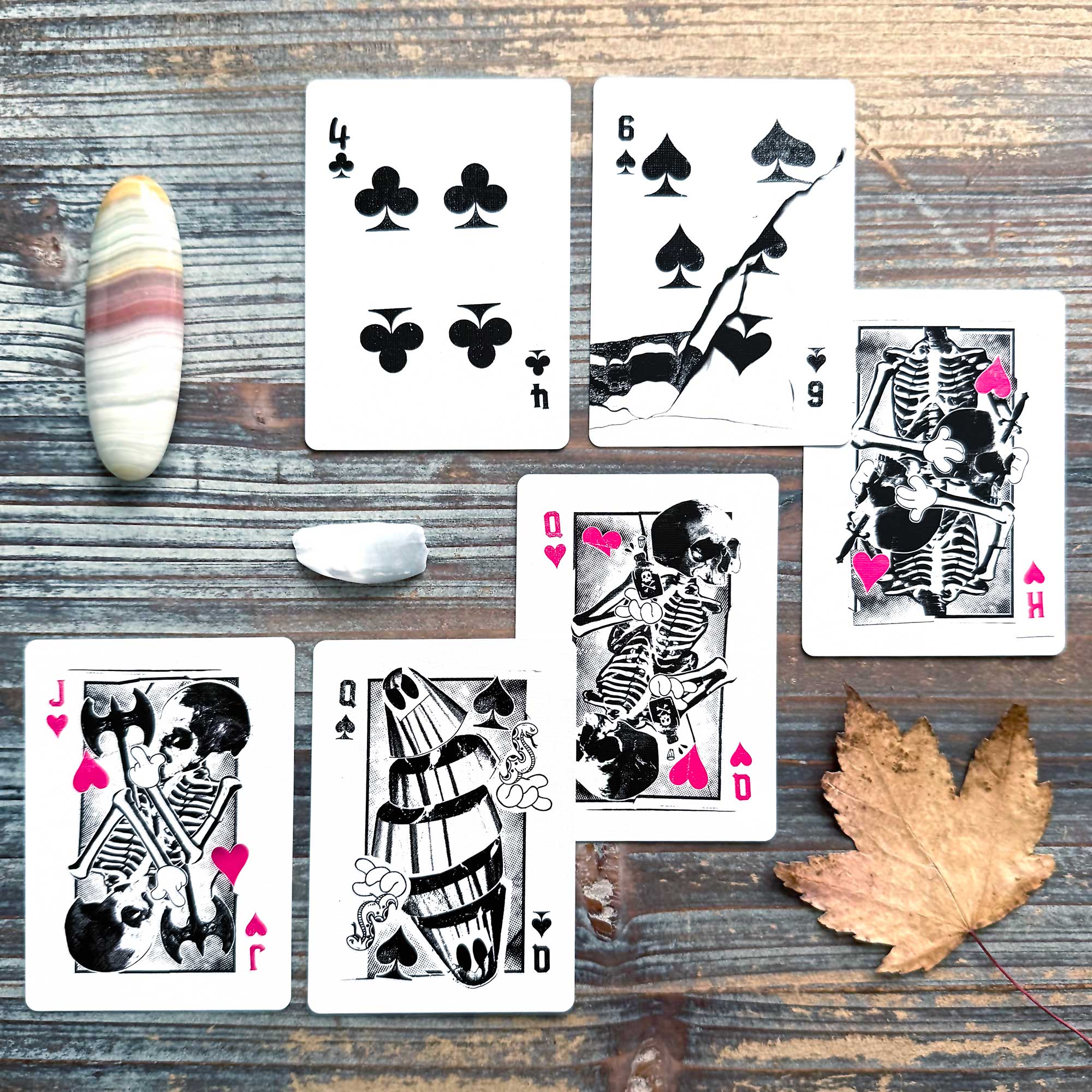 Creative Writing Exercise with the Zine Deck II Playing Cards