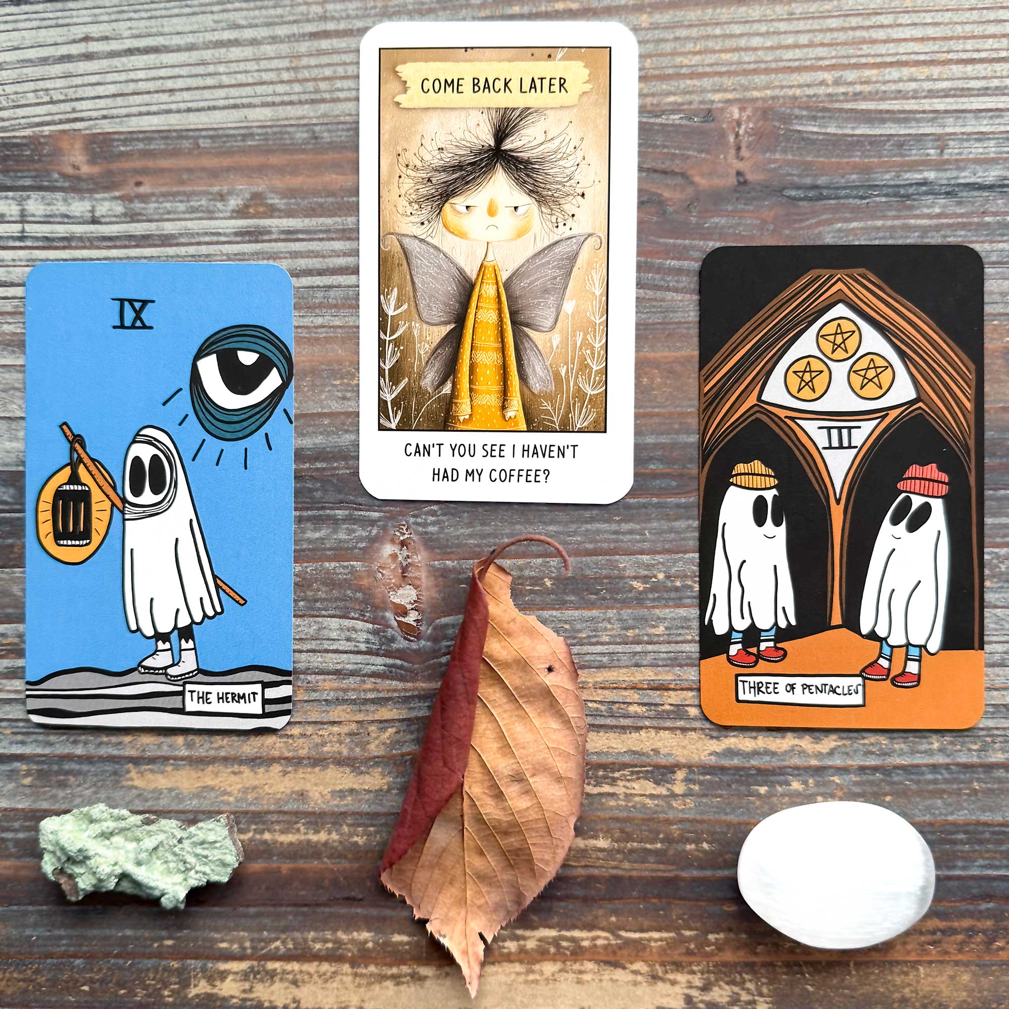 Tarot Reading with the Ghost Boy Tarot and Wish Fairies Oracle