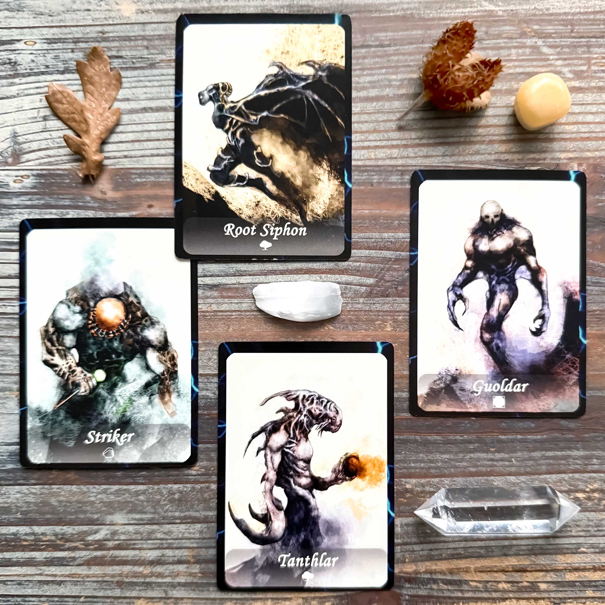 Oracle Reading with the ShadowMyths Monster Deck Necromar Edition