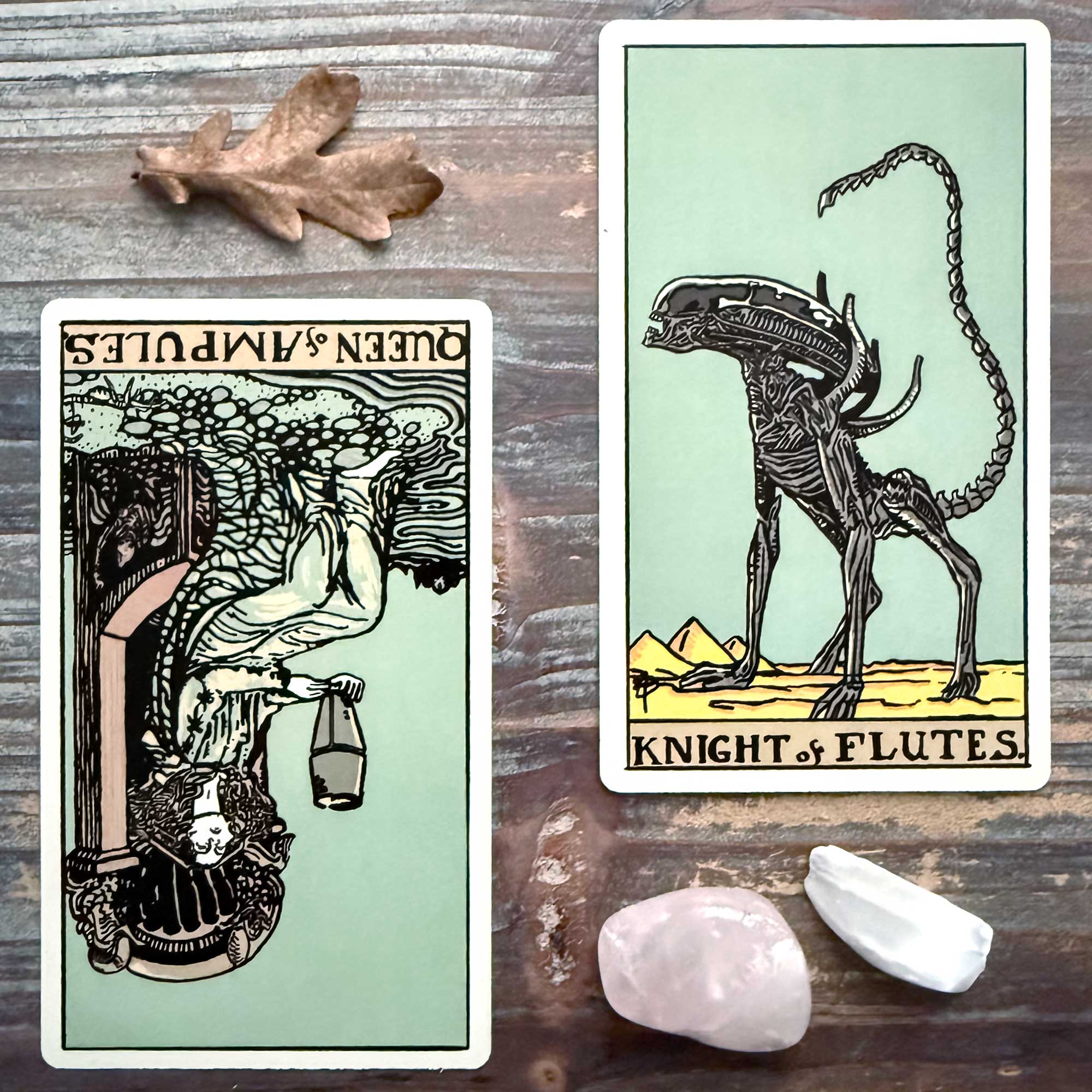 Tarot Reading with the Perfect Organism Tarot