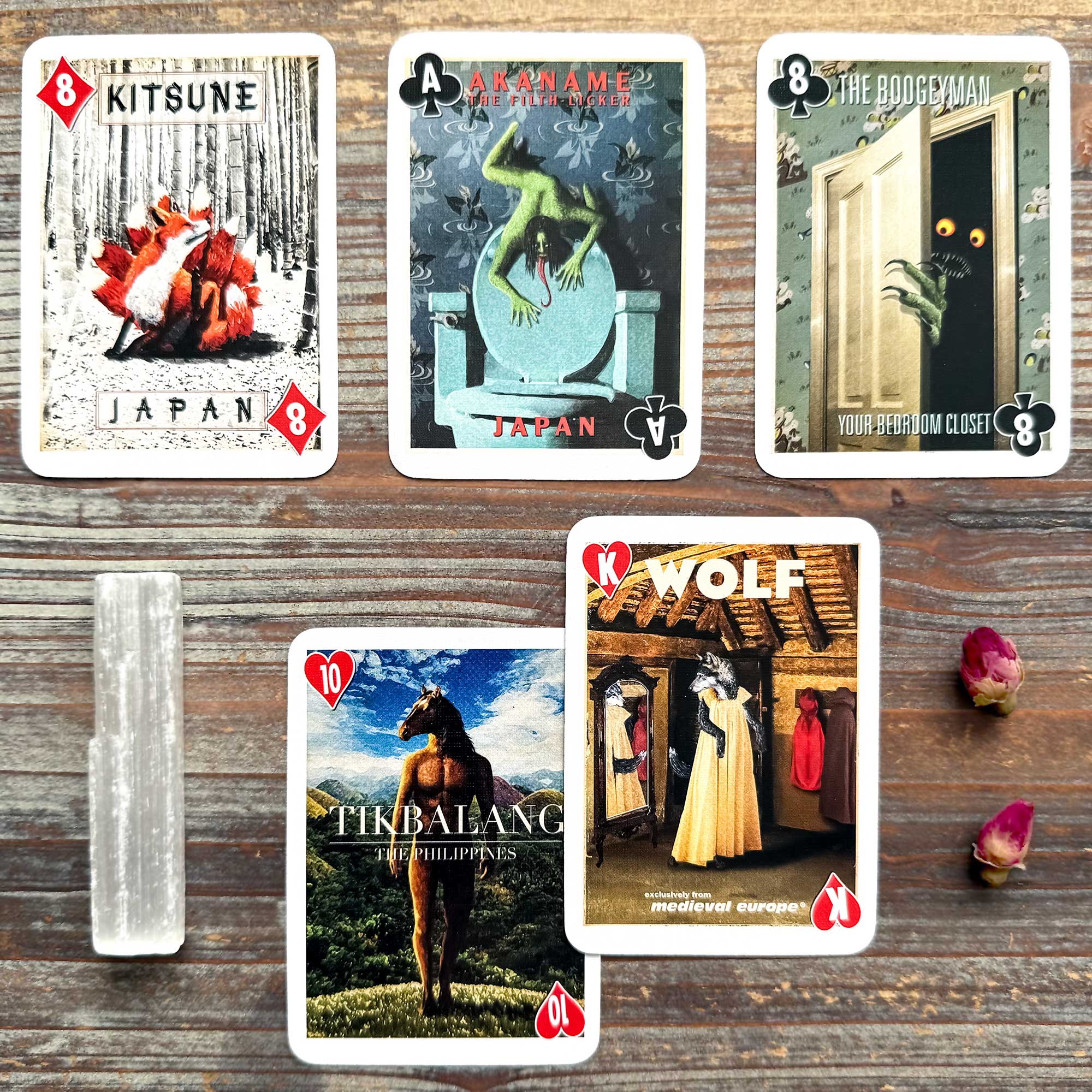 Creative Writing Activity with the Monsters of Folklore Playing Cards