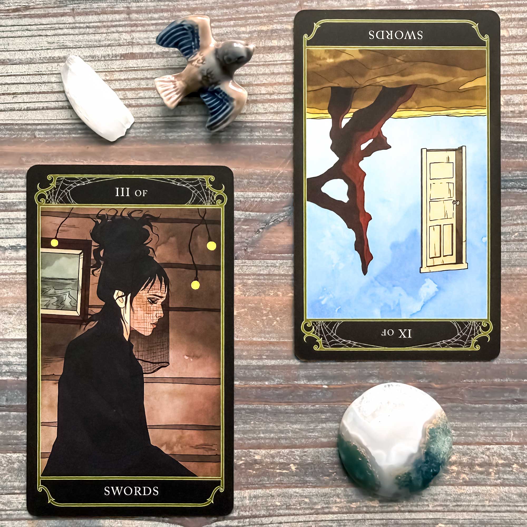 Tarot Reading with the Beetlejuice Tarot