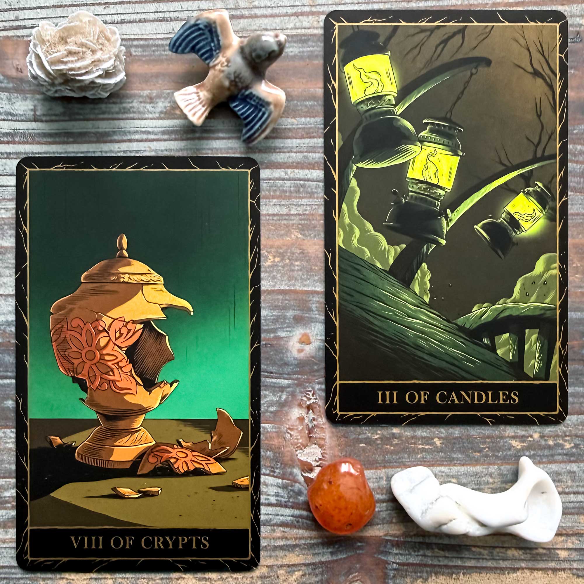 Tarot Reading with the Universal Monsters Tarot