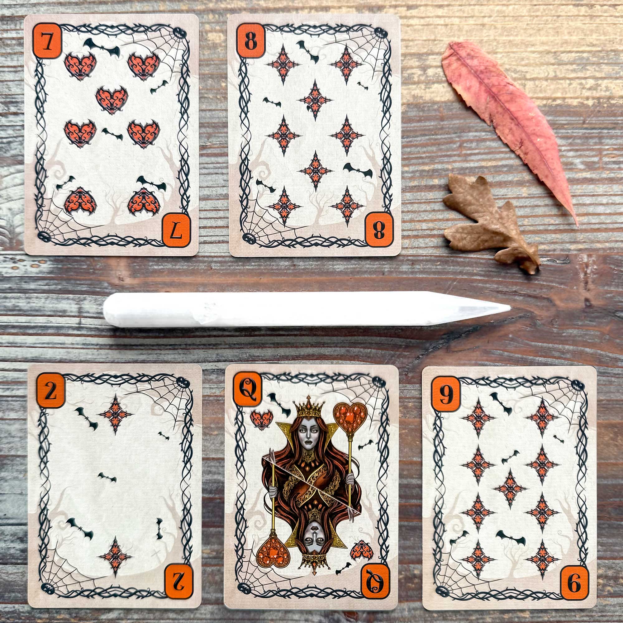 Creative Writing with the Happy Halloween Playing Cards