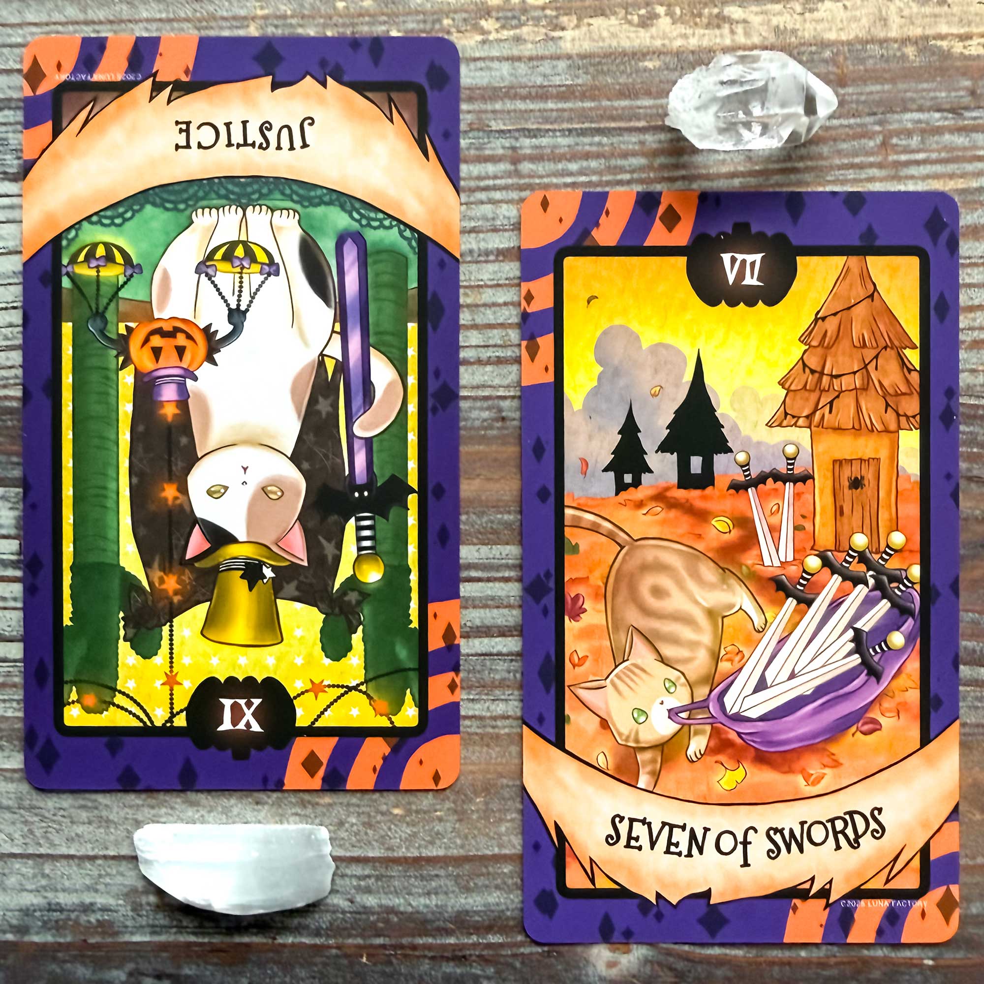 Tarot Reading with the Dreaming Cat Tarot Magical Fantasy Edition