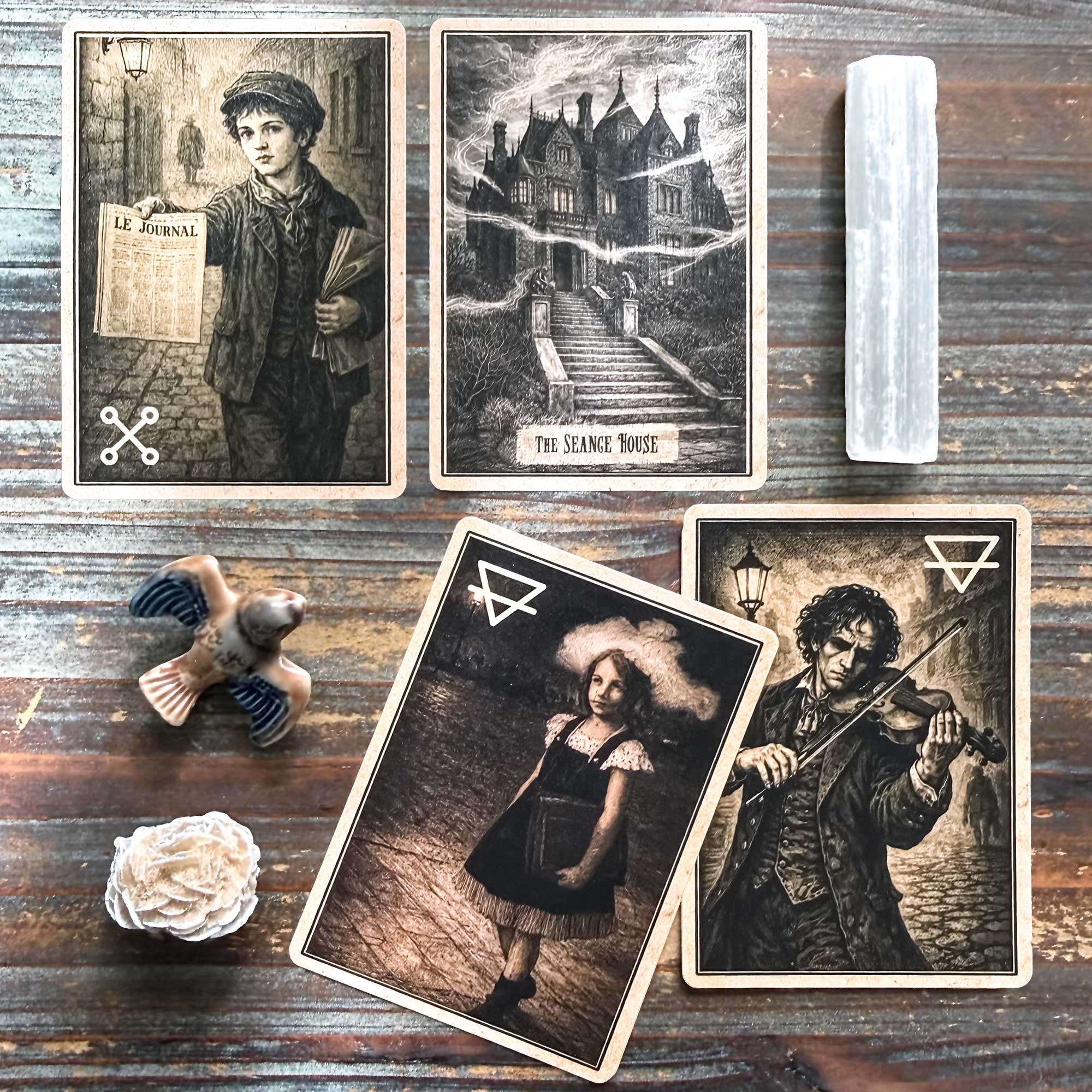 Oracle Reading with the Midnight Murders Game Cards