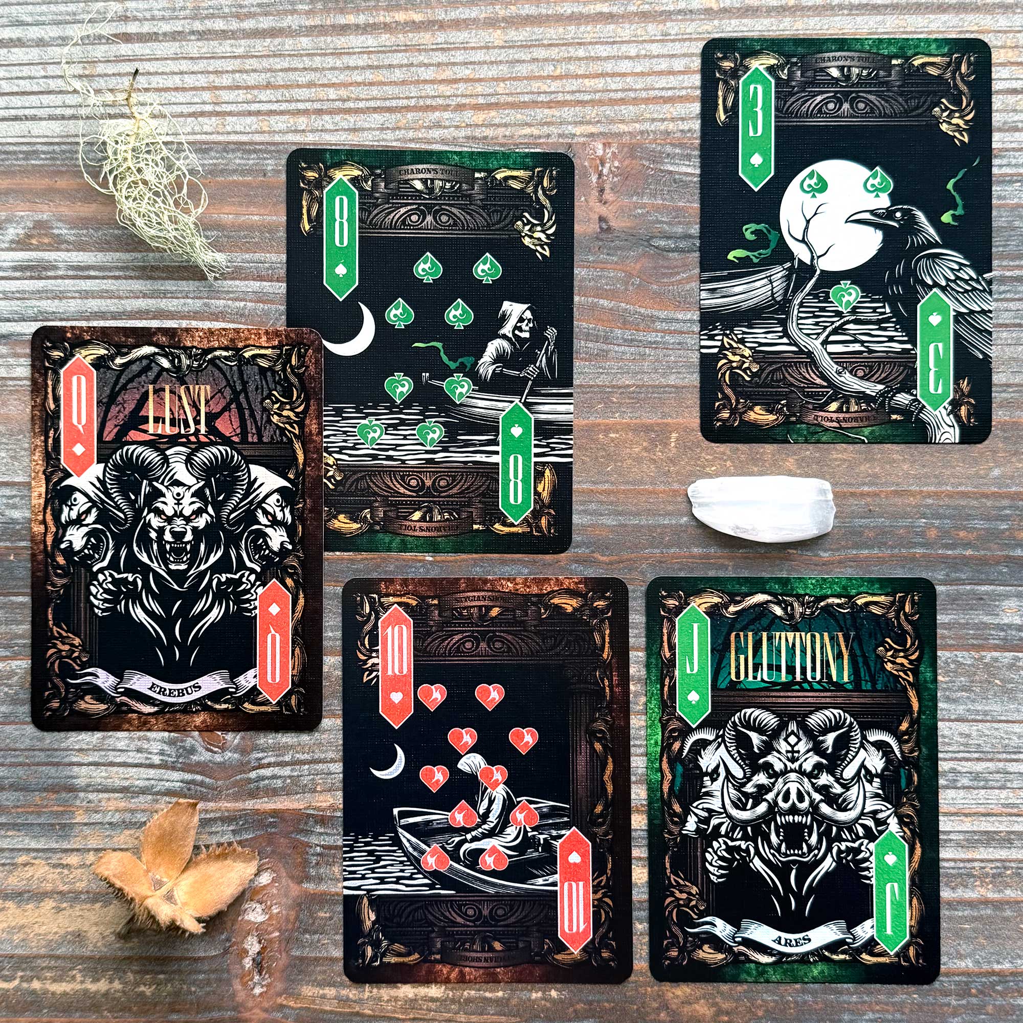 Creative Writing Activity with the Cerberus the Hellhound Playing Cards