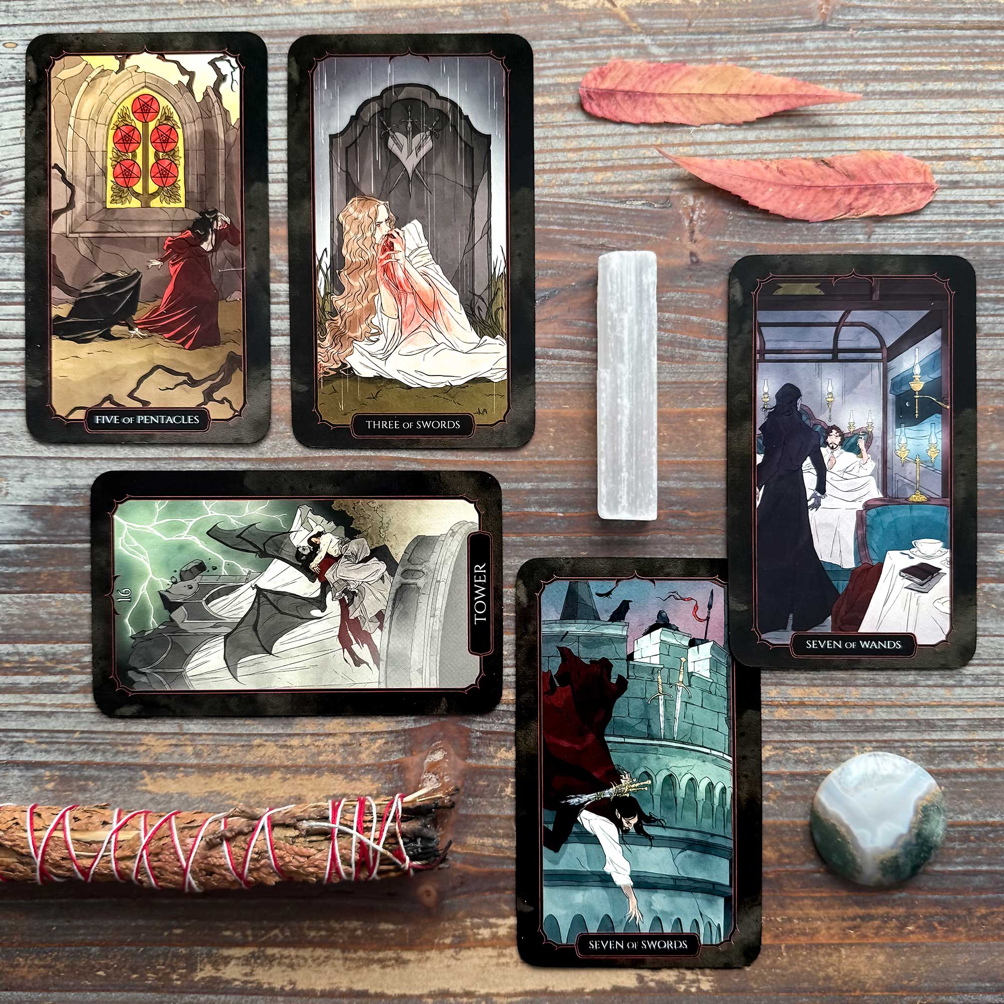 Tarot Reading with The Vampire's Tale Tarot