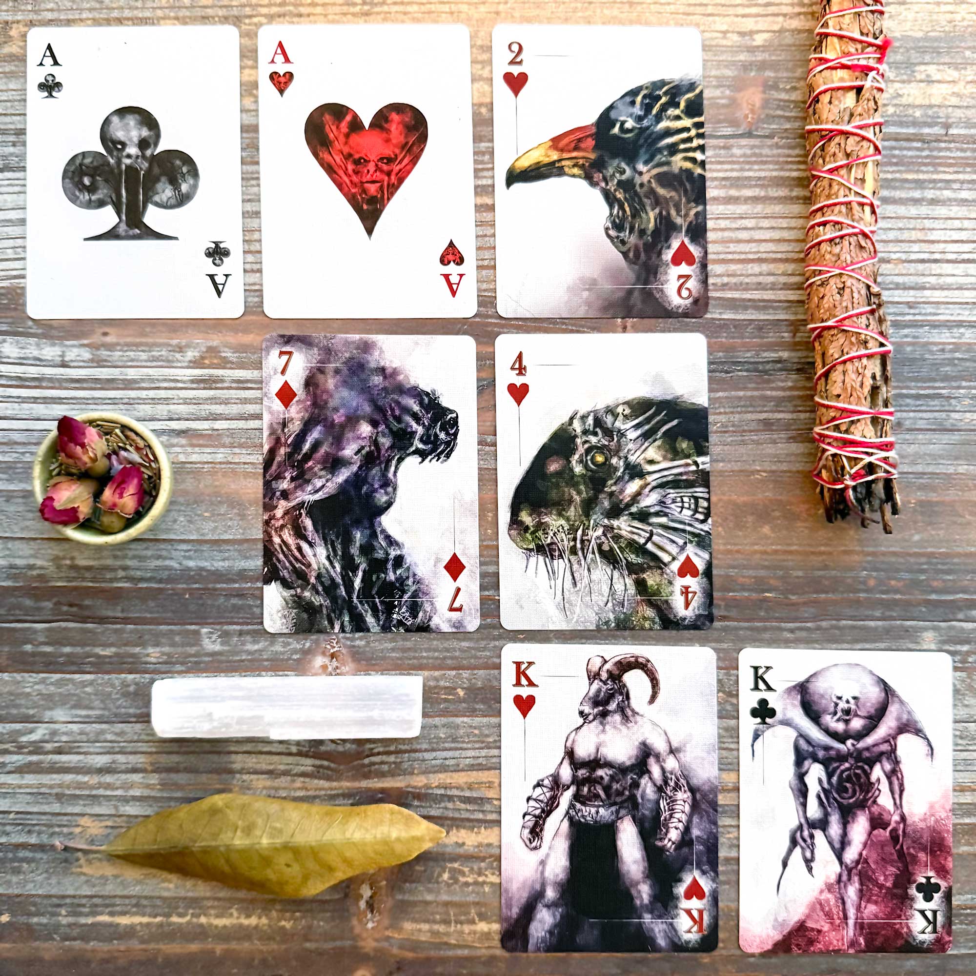 Creative Writing with the ShadowMyths Demon Crypts Playing Cards