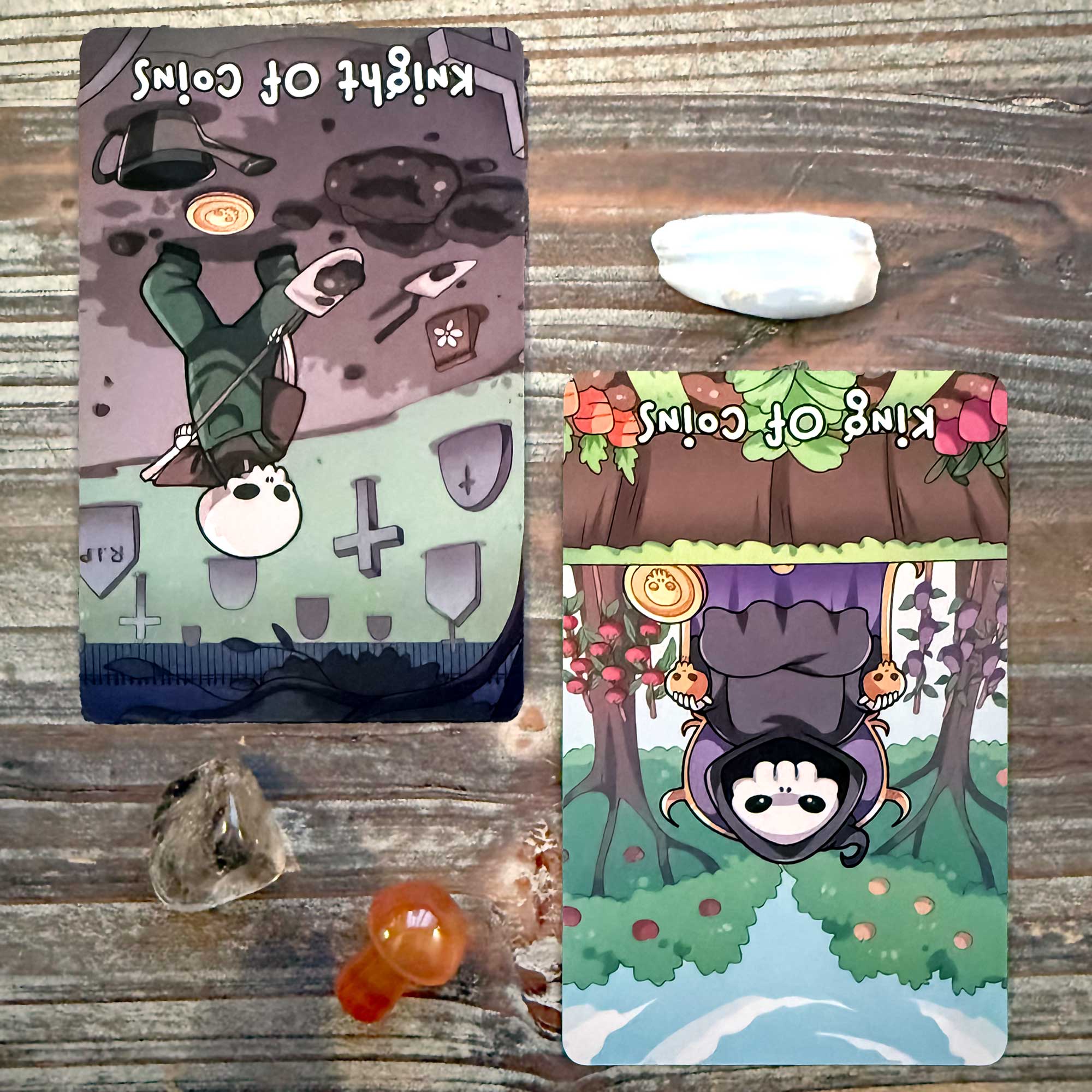 Tarot Reading with the Little Reaper Tarot Mini Edition